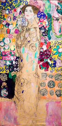 Klimt’s Muses and Mosaics Sparkle The Neue Galerie is offering a rare chance to see a dozen of Gustav Klimt's iconic portraits of women, including "Portrait of Ria Munk III." Photo by Adel Gorgy