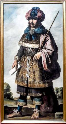 Zurbarán's “Jacob and His Twelve Sons” Joseph's richly decorated coat of many colors looks more the product of European imagination than history. Auckland Castle, County Durham, &Copy; The Auckland Project/Zurbarán Trust. Photo: Adel Gorgy