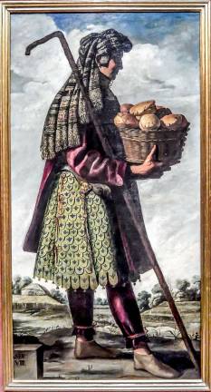Zurbarán's “Jacob and His Twelve Sons” Jacob’s blessings for his son Asher promised an abundance of food and delicacies. Zurbarán depicted him with a gloriously painted basket of bread. Auckland Castle, County Durham, © The Auckland Project/Zurbarán Trust. Photo: Adel Gorgy