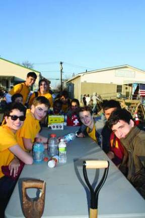 Loyola Students Help Out in Breezy Point