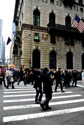 Walk this Way: City Council proposes traffic safety improvement bills Fifth Avenue foot traffic. Photo: Kurtis Garbutt, via flickr