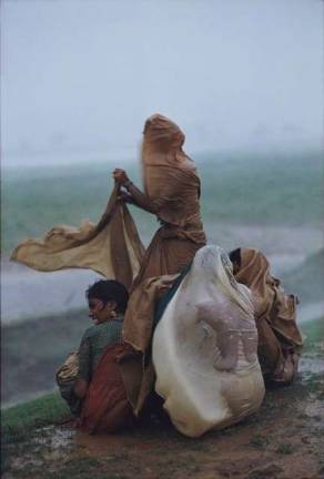 Seeing India through Color Lenses "Monsoon Rains, Monghyr, Bihar," 1967. Chromogenic print. Photo courtesy of The Met Breuer
