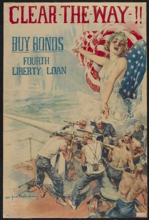 weapons of mass persuasion Howard Chandler Christy (1872-1952), "Clear the Way!!," c. 1917. Museum of the City of New York, gift of John W. Campbell.