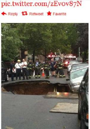 The Sinkhole That Swallowed Bay Ridge Street Not the First the City Has Seen The Sinkhole That Swallowed Bay Ridge Street Not the First the City Has Seen