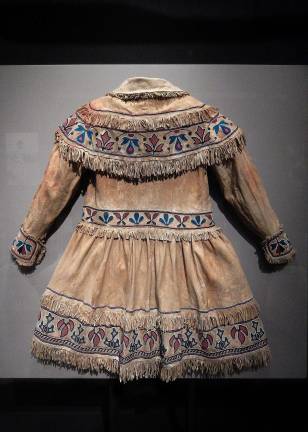Whole Worlds in Everyday Objects Man’s coat, unrecorded Lenni Lenape (Delaware) artist, ca. 1840. Photo: Adel Gorgy