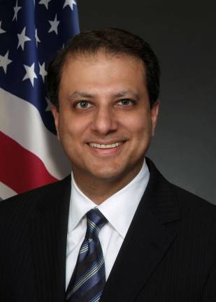 Jail union chief charged with fraud News U.S. Attorney Preet Bharara