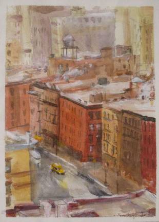 West Side Artist, 72, Gets Her First Watercolor Show