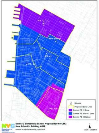 Proposed Greenwich Village/Chelsea School Rezoning Met With Concern