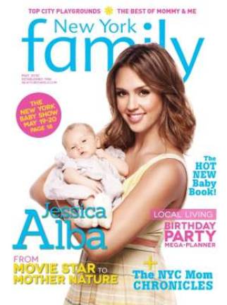 Jessica Alba Graces New York Family's May Issue