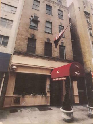 GOOD KARMA ON 64TH STREET A photo of Tucci's Restaurant at 206 East 63rd Street in the mid-1990s. Tucci's was one of a dozen restaurants – every single one of which failed – which operated at the site between 1977 and 2011. It is now the home of the Zen Buddhist Temple, which bought the building in 2011 and opened in 2014. Photo: Courtesy of Zen Buddhist Temple