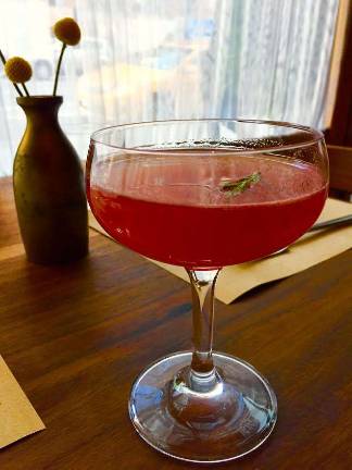 Best of manhattan 2016 The Mirtillo Martini at L’Amico, an Italian-influenced restaurant noticed by foodies