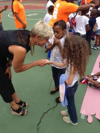 Enriching education Change for Kids board member Louise Phillips Forbes. Photo: Abigail Holstein