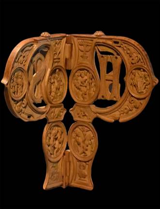 infinity, in the palm of your hand The Letter P, which once belonged to Philip the Handsome, was serendipitously discovered by Boehm and her colleague Melanie Holcomb and acquired by The Met just in time to make it into the show. Photo: Adel Gorgy
