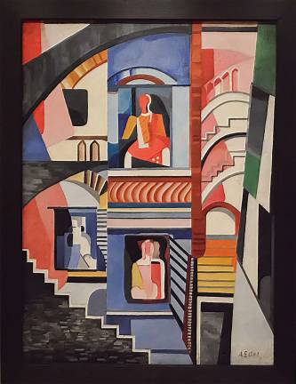 Instruments of Revolution Alexandra Exter's 1914-15 “Cubist Nude/Theatrical Composition” is among the works by women artists given pride of place in “Revolutionary Impulse: The Rise Of The Russian Avant-Garde.” Photo: Adel Gorgy