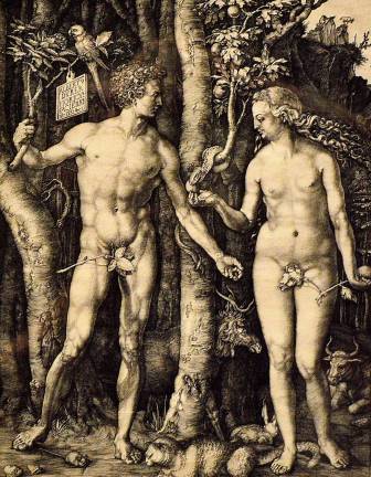 Fall Under the Power of Prints at the Met Albrecht Durer's "Adam and Eve" (1504). Photo: Adel Gorgy