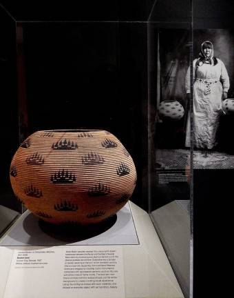 Whole Worlds in Everyday Objects Basket bowl, Louisa Keyser, or Dat So La Lee (Washoe, ca. 1831–1925), 1907, Carson City, Nevada. Photo: Adel Gorgy