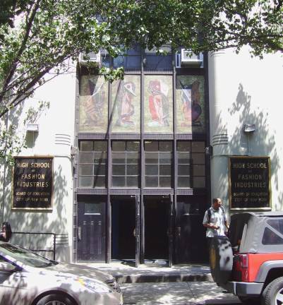 Lead in water was common in city schools Testing showed 51 elevated lead samples in water outlets at the High School of Fashion Industries on West 24th Street, including eight drawn from drinking fountains. Photo: Wikimedia Commons