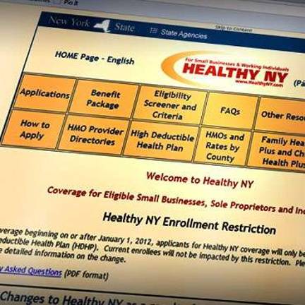 Citing rising costs, Healthy NY closes its rolls Citing rising costs, Healthy NY closes its rolls