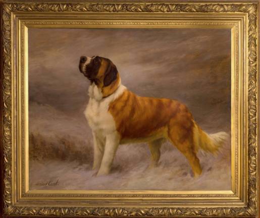 THE DOGS OF PARK AVENUE “I Hear a Voice” is an 1896 masterpiece by the English-American canine portraitist Maud Alice Earl (1864-1943). Her work is in the permanent collection of the Museum of the Dog and could be displayed in the museum’s new home at 101 Park Avenue. Image: American Kennel Club Museum of the Dog