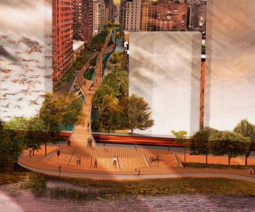 Ambition on the Esplanade: Exhibit Showcases Designs for Waterfront Development