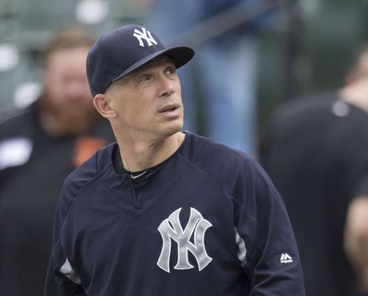 where have you gone, joe girardi? Joe Girardi during Yankees at Orioles game on September 5. Photo: Keith Allilson, via flickr