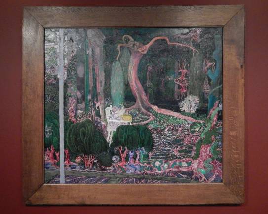 Fantastic Beasts and Femmes Fatale "The New Generation" painted by Jan Toorop in 1892. Photo: Adel Gorgy