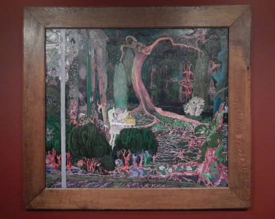 Fantastic Beasts and Femmes Fatale "The New Generation" painted by Jan Toorop in 1892. Photo: Adel Gorgy