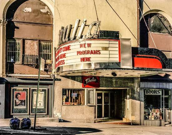 reeling in the years The Thalia theater on West 95th Street and Broadway in the 1980s. Photo: Carl Burton