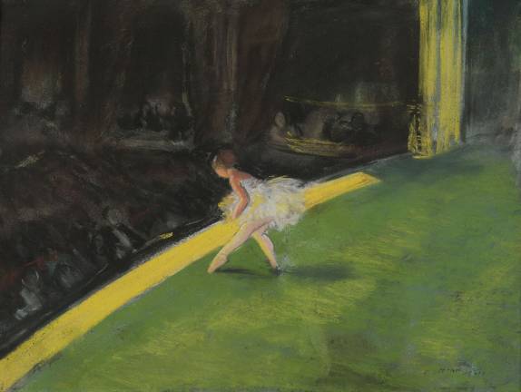 A week of master drawings Exhibitions Pia Gallo shows “Yellow Dancer,” a 1911 pastel by Everett Shinn, during Master Drawings New York. Photo: Master Drawings New York.