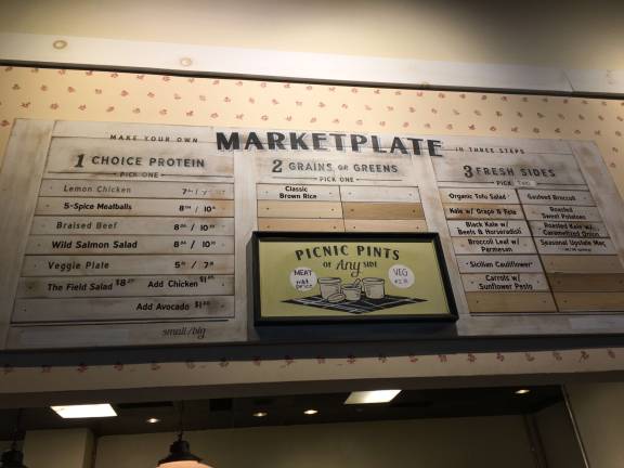 fresh food on the run Dig Inn choices. Photo: kennejima, via flickr