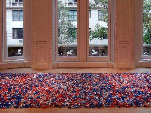 Now Art Belongs to You and Me Felix Gonzalez-Torres' candies which broke ground when he first assembled them in 1990 are still sweet and still poignant. Photo: Adel Gorgy