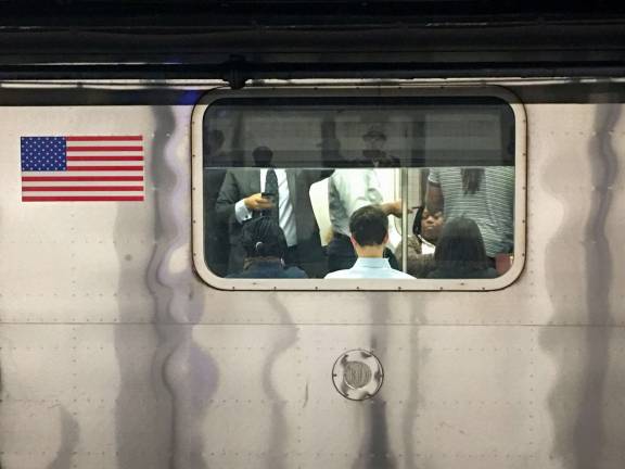 Notes From the Underground On the subway, June 2017. Photo: Andy Atzert, via flickr