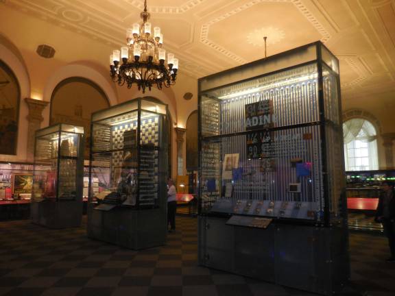 A Wealth of Riches on display Trading and Financial Market exhibits at the Museum of American Finance. Photo: Crystal Wolfe