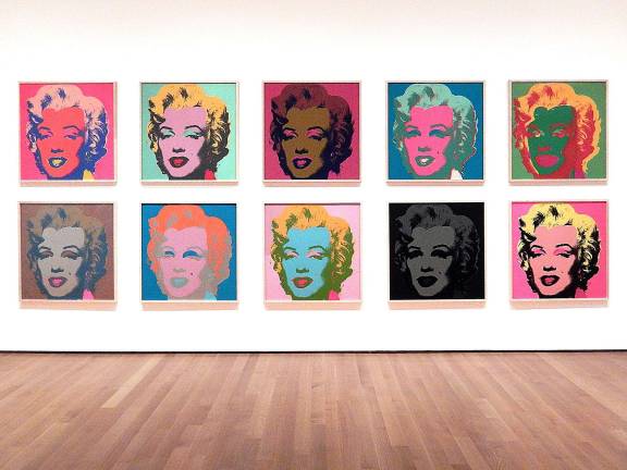 soup and sides — Andy warhol at Moma Andy Warhol's Marilyn Monroe series, 1967 on view at MoMA through October 18th Photo by Adel Gorgy