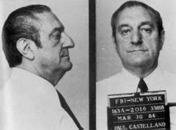 CARNIVORES, REJOICE! An FBI mugshot of Gambino crime family boss Paul Castellano in 1984. The picture of the Mafia chieftain, known as “Big Paul,” was taken a year before he was assassinated, on December 16, 1985 outside Sparks Steak House. Photo: FBI, via Wikimedia Commons