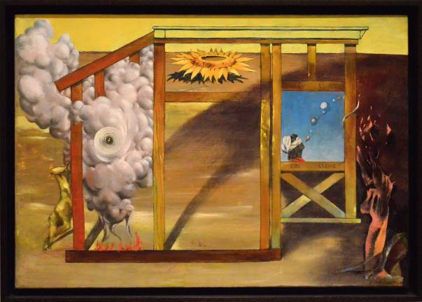 MoMA’s Brief History of Time Surrealism took hold in works by Roberto Matta and Max Ernst and homegrown talents like Dorothea Tanning. Above, Tanning’s “On Time Off Time." Photo: Adel Gorgy