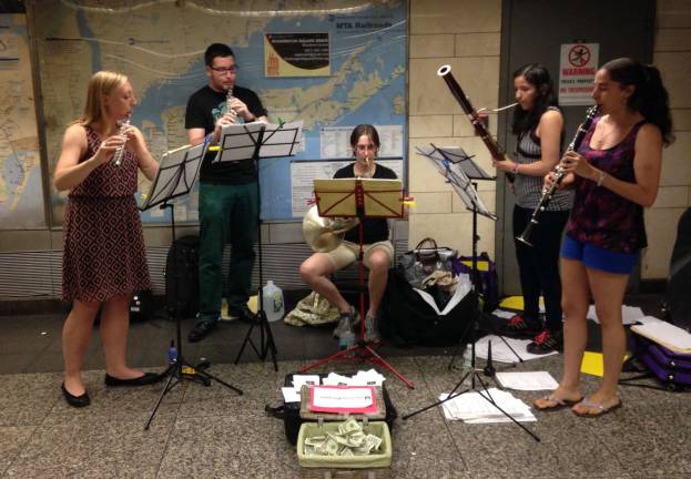 The subway as studio Music The subway as studio Music