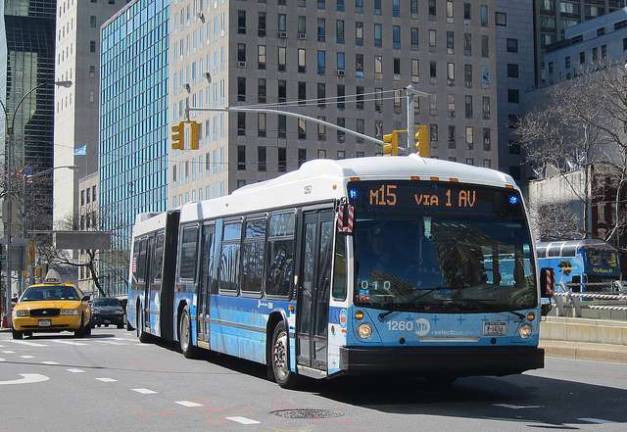No More Blue Lights for Select Bus Service