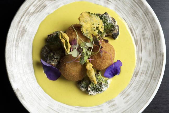 Not Your Neighborhood Indian Restaurant Butternut squash kofte. Photo: Evan Sung