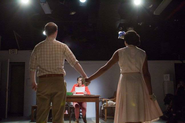 Love, race and history Scene from "Loving and Loving." Photo courtesy of Stella Adler Studio of Acting