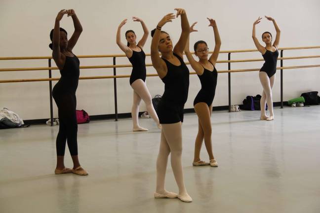 crafting opportunities at art schools Students in the Middle School Arts Audition Boot Camp Dance Division in rehearsal. Photo: Christopher St. Clair