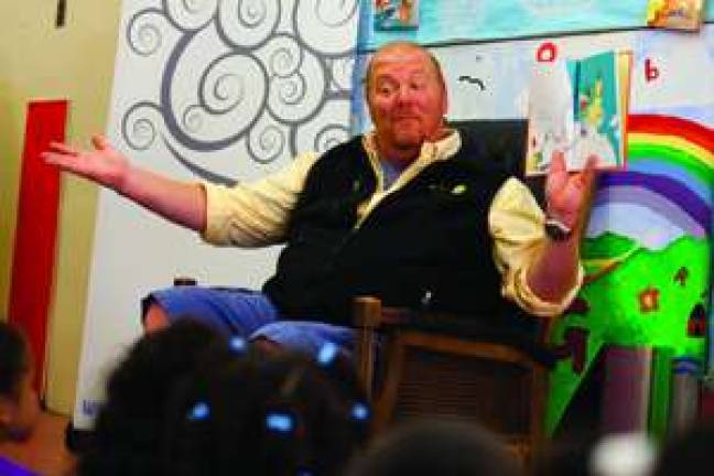 Batali Cooks Up New Library at Goddard Riverside