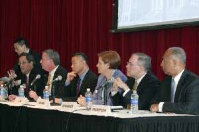 In First Forum, Mayoral Contendors Slam Bloombergs Minority and Women Business Policy In First Forum, Mayoral Contendors Slam Bloombergs Minority and Women Business Policy