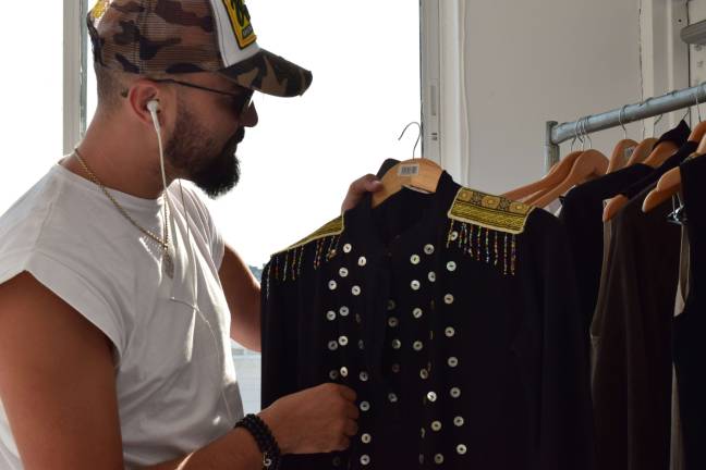 Making their Maarkah Moroccan-American designer Issam Balalioui. Photo: Alizah Salario