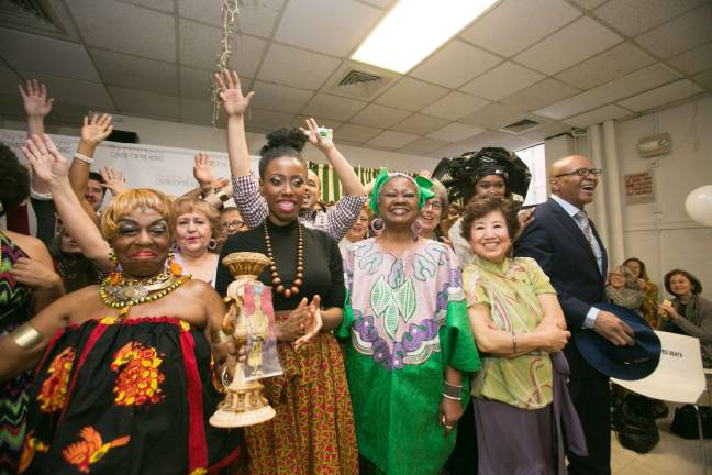 A nonprofit gets better with age Seniors participate in a fashion show at the Carter Burden Center for the Aging/Leonard Covello Senior Program. Photo: Carter Burden Center for the Aging