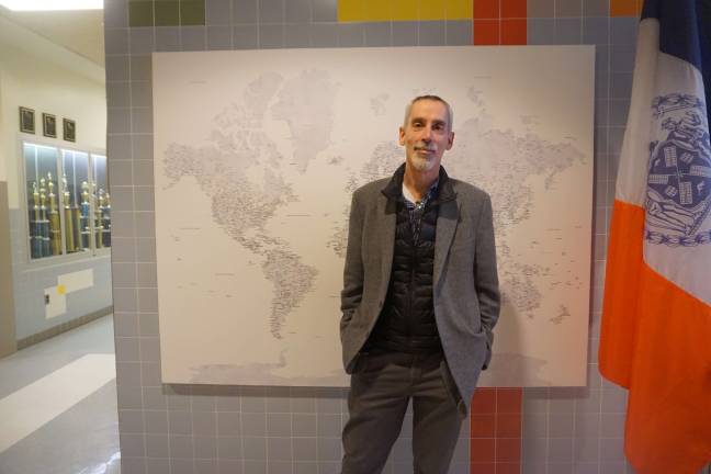 Engaging education David Getz, principal at East Side Middle School on East 91st Street, who fosters a strong sense of community and respect among students. Photo: Molly Colgan