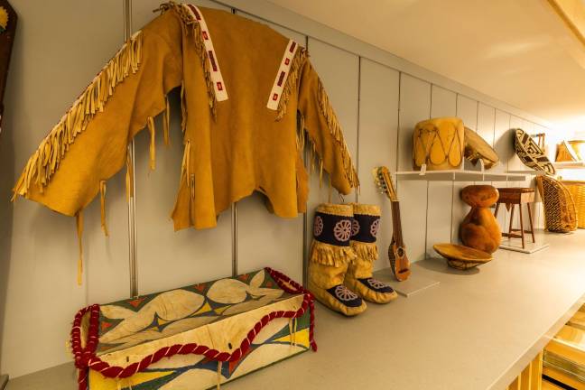 native innovation for the next generation In the discovery room, kids are encourage to handle the 120 objects from Native peoples across the Western Hemisphere. Photo: 5th Ave Digital