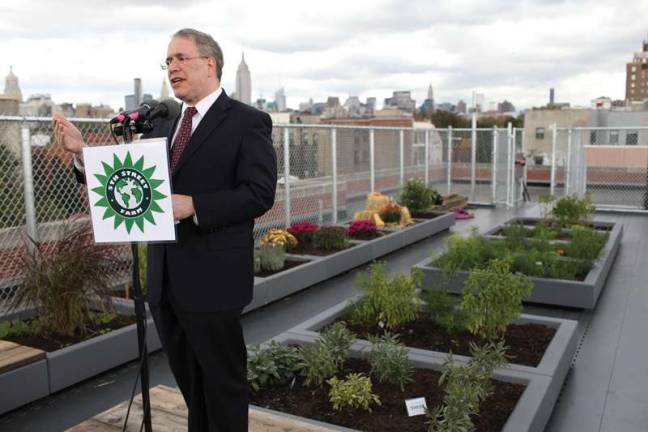 East Village Schools Unveil Rooftop Garden