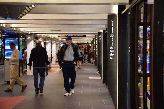 Retail taps an underground source About 40 shops and eateries comprise TurnStyle, a retail corridor recently opened at the Columbus Circle-59th Street subway station. Photo: Melody Chan