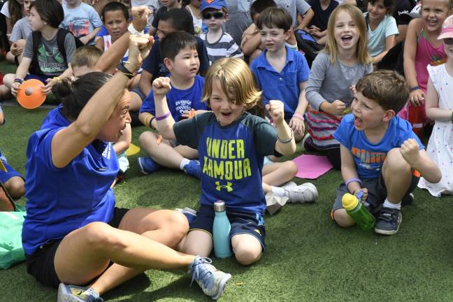 Asphalt Green kids raise money Photo: Asphalt Green